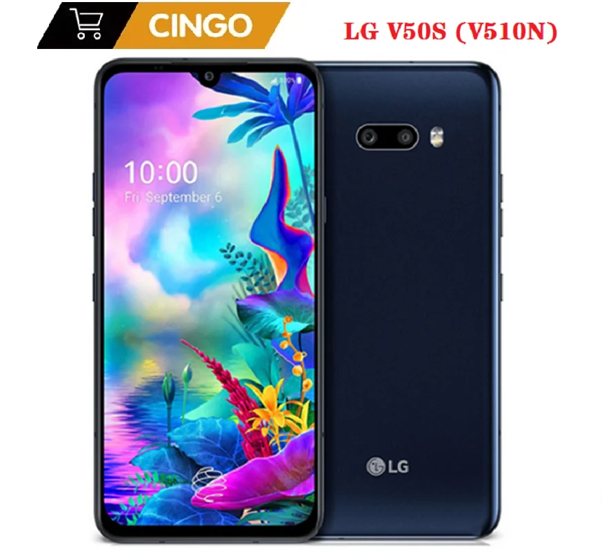 Original Unlocked Lg V50S 5G Thinq Telefoon 8Gb + 256Gb Lg V510N Android Smartphone 32MP Camera 4G Lte Vingerafdruk Mobiel Nfc