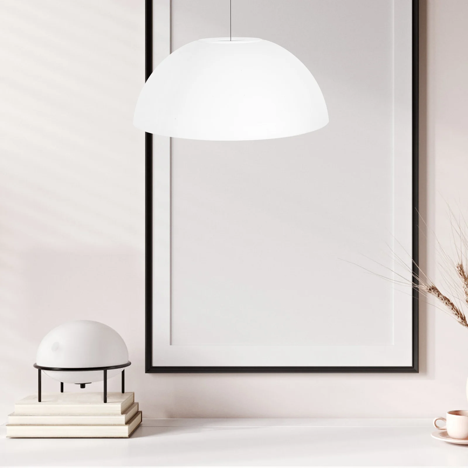 

Mushroom Lampshade Plastic Pendant Light Cover Replacement for Bedroom Living Room Ceiling Fan Decorative Lamp Shades