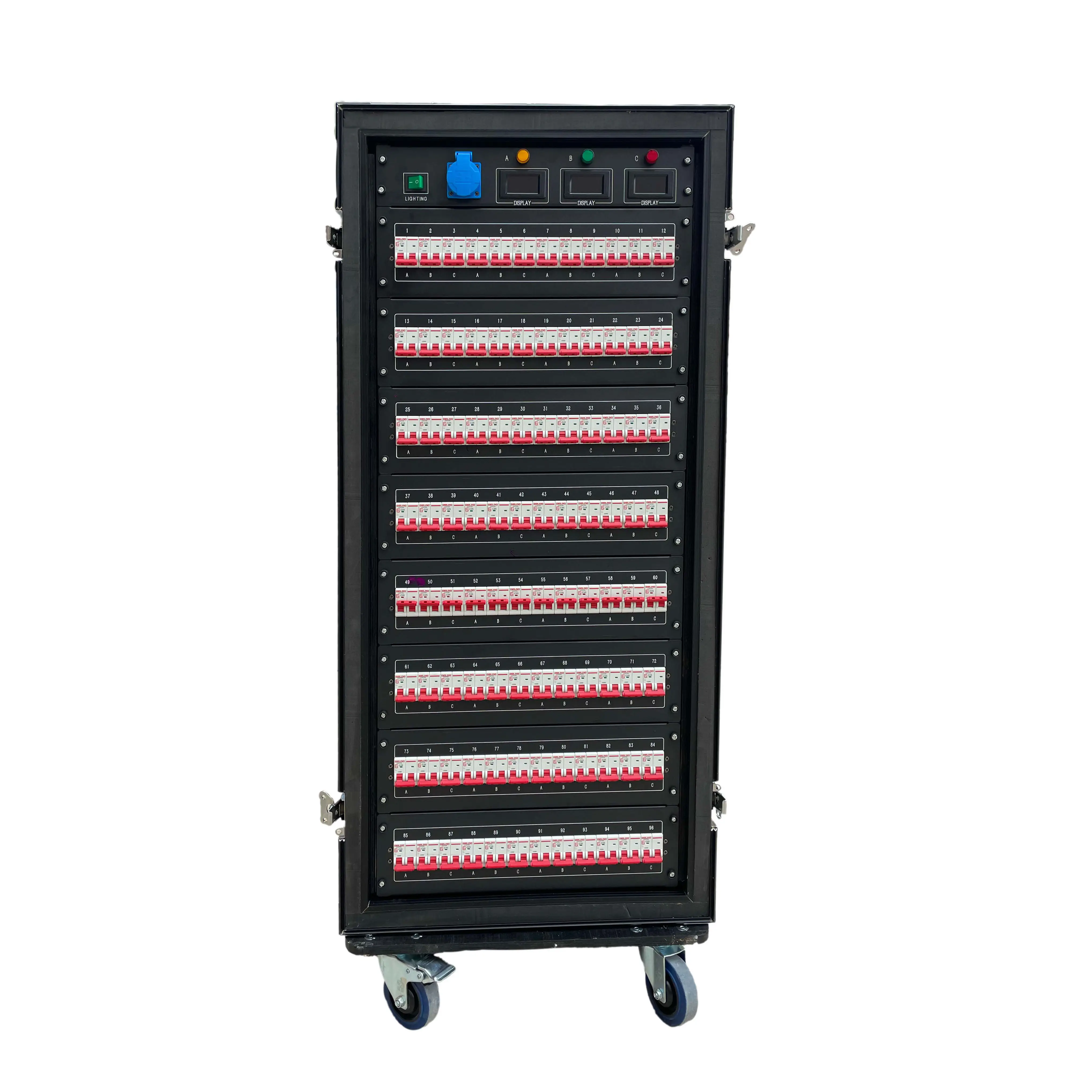 Distro Power Twist Lock, 4 Road, L14-30, 16 Way, 19pin