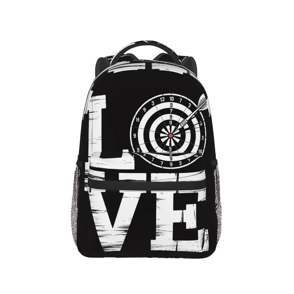 

Darts Board Dartboard Arrow Target Backpack Hot Sale Daypack Large Capacity Children BookBag School Bag Shoulder Bags for Unisex
