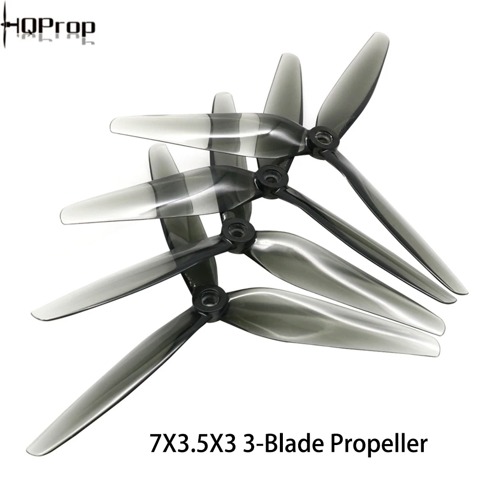 4/8 Pair HQProp 7X3.5X3 7035 / 7X4X3 7040 3-Blade PC Propeller Props For Mark4 APEX XL7 RC FPV Freestyle 7inch Long Range Drones