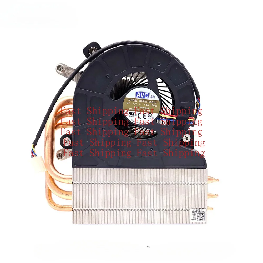 A=For Dell Precision 3650 T3650 Tower Workstation 12V 1.5A CPU Cooling Fan KTDJC Heatsink Assembly 93XV1 093XV1