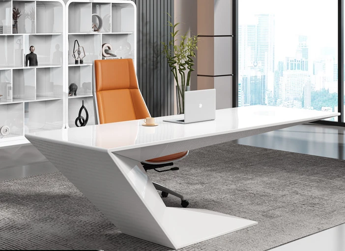 

Окрашенный стол начальника, стол президента, креативный модный супервизор, стол большого класса, стол неправильной формы для менеджера