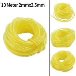 Length 10m Fuel Line Hose String Tube Petrol Line For Trimmer Chainsaw Blower Tool Chainsaw Blower Trimmer Gas Engine Yellow