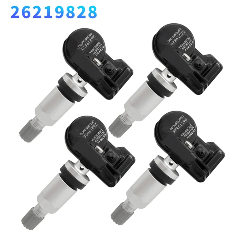 

TPMS Tire Pressure Sensor 26219828 4Pcs New 433Mhz For Cobalt 2020-2022 Buick Encore Enclave 2020-2021