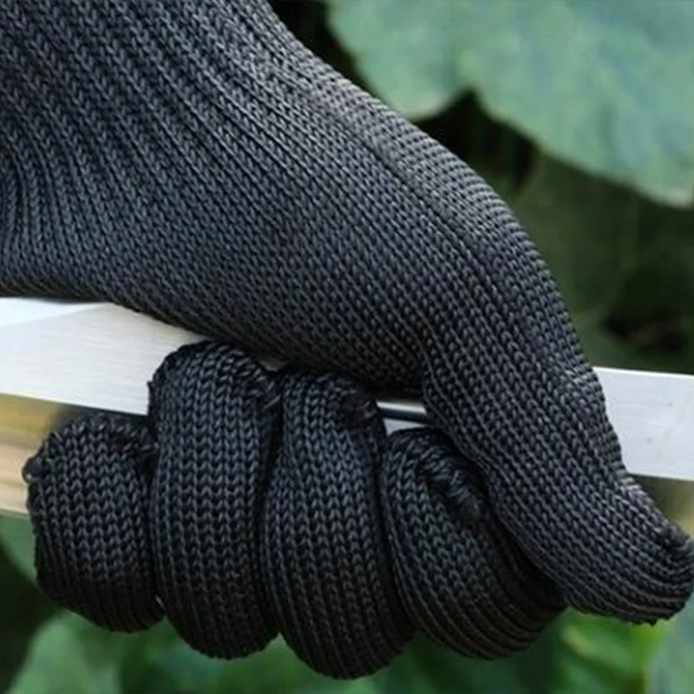 1 زوج قفازات مقاومة للقطع المستوى 5 حماية المضادة للثقب معدات السلامة للمطبخ جزار العمل الصناعي قفازات واقية