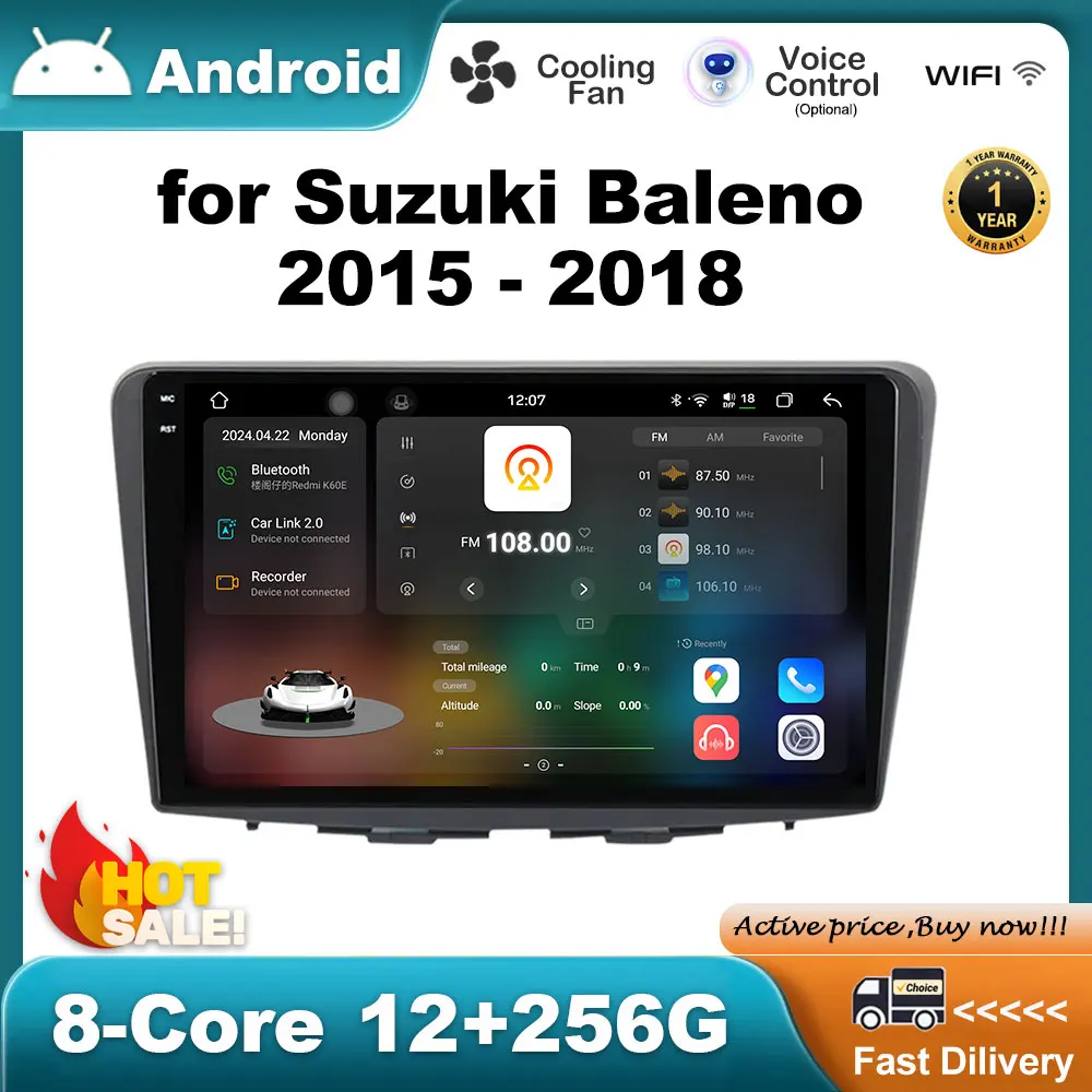 

Android Intelligent System for Suzuki Baleno 2015 - 2018 GPS Navigation Car Radio Video Multimedia Player DSP Stereo HD Screen