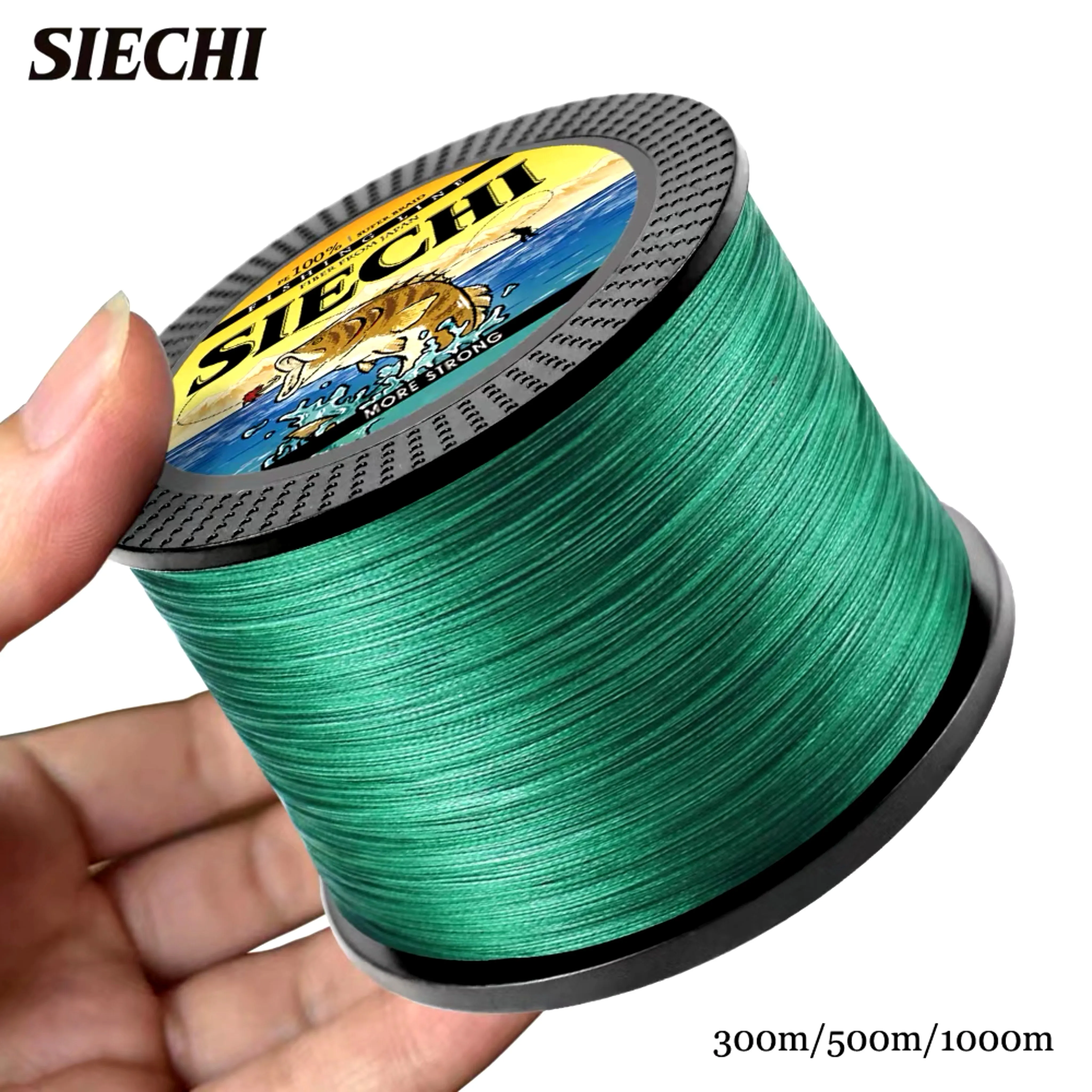 

SIECHI 12 Strand 300/500/1000M Saltwater Freshwater Weave Extreme Pesca Japan PE Multifilamento Fly Carp Braided Fishing Line