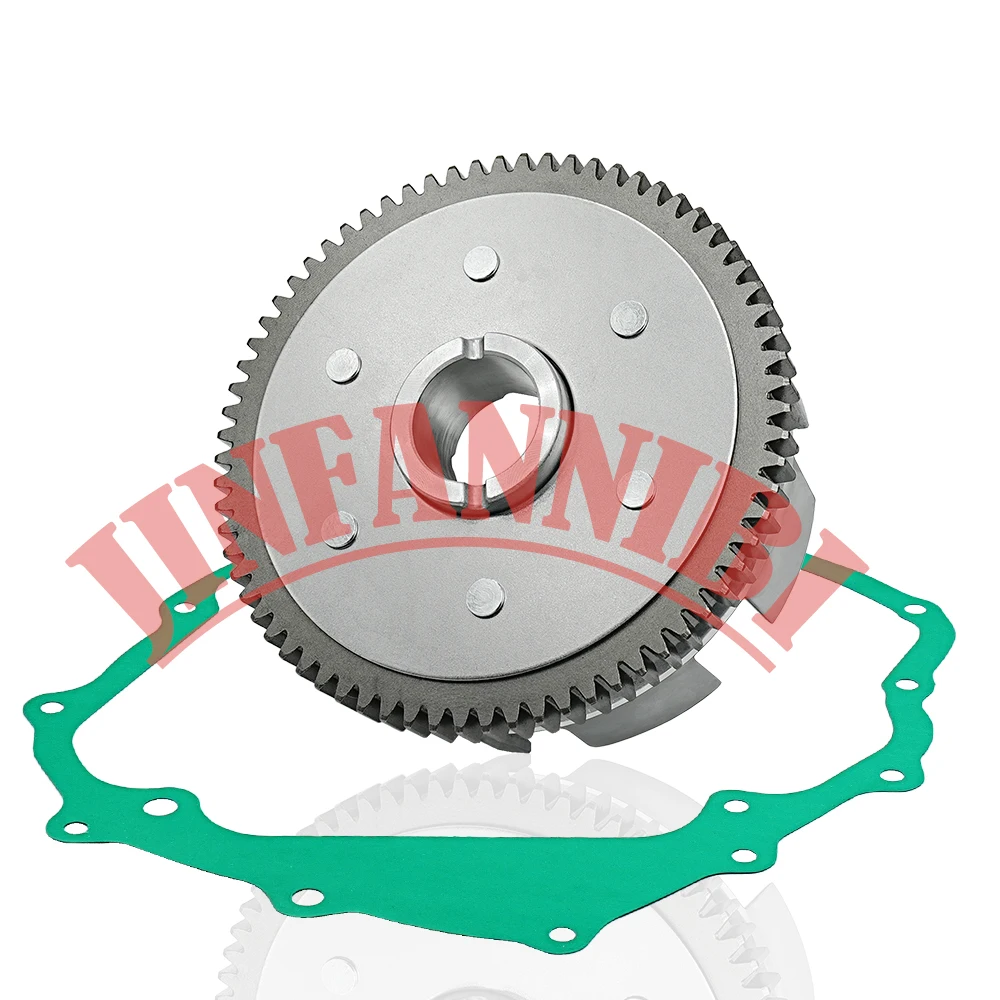 Clutch Basket Kit & Cover Gasket Set for for Honda Recon 250 TRX250TE TRX250TM
