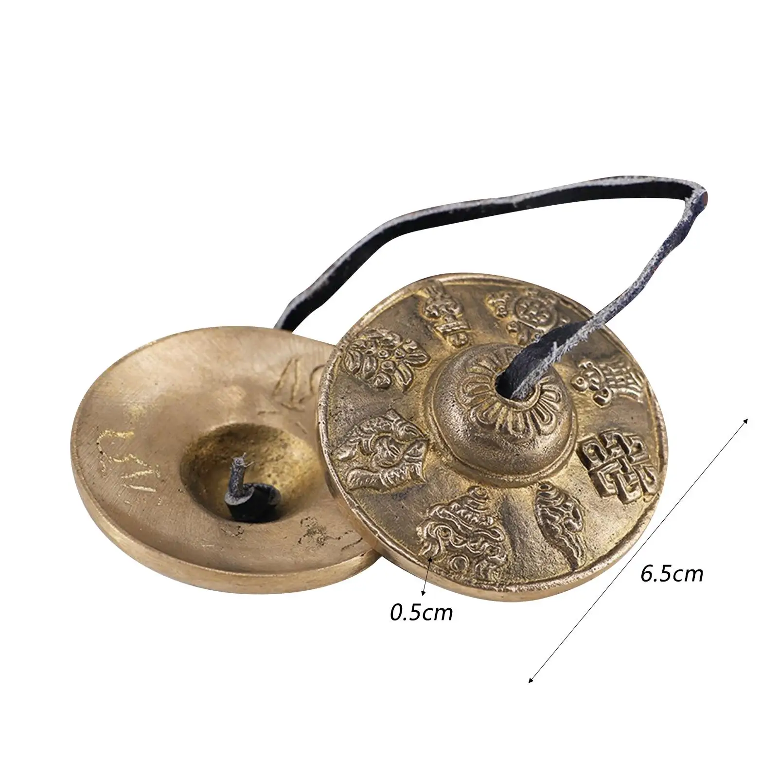 Tibetan Tingsha Cymbals Buddhist Tingsha Symbols for Family and Friends Meditation Chime Bells