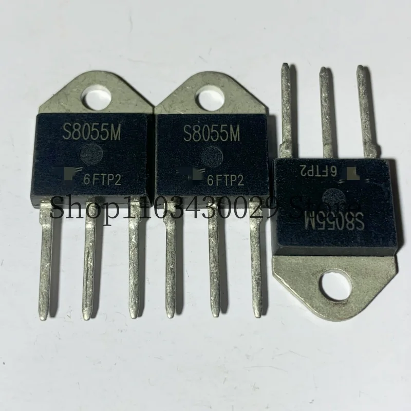 10Pcs New Original S8055M S8055 TO-218 55A 800V Unidirectional Thyristor