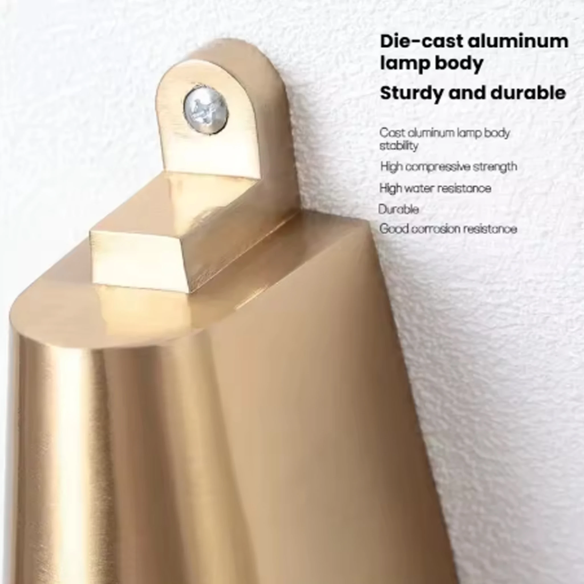 Aluminiowa lampa ścienna LED n – Outdoor Lighting Bronze recenzja i cena