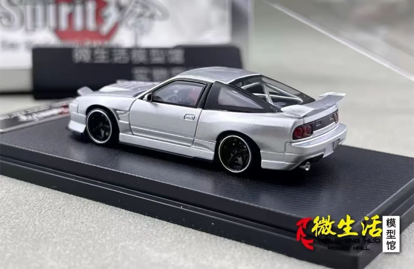 

Micro Turbo 1/64 180SX Sliver Stocks In 2025 Collection Gift Scale Model Car