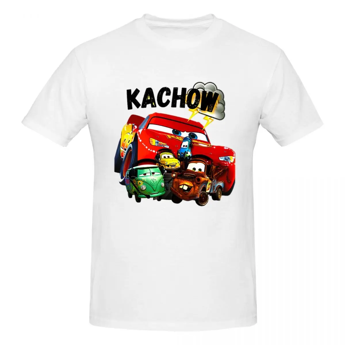 

Крутая футболка Kaa Choww для мужчин, хлопковые футболки большого размера, мужские футболки с коротким круглым вырезом, летняя одежда, топы S-6XL