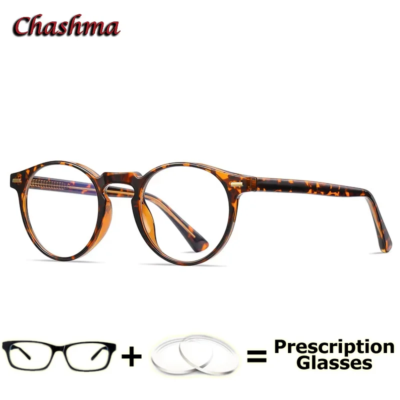 

Women Prescription Lenses Optical Myopia Glasses Round Anti Blue Ray Computer Working Progressive Eyewear Light Frame Teens