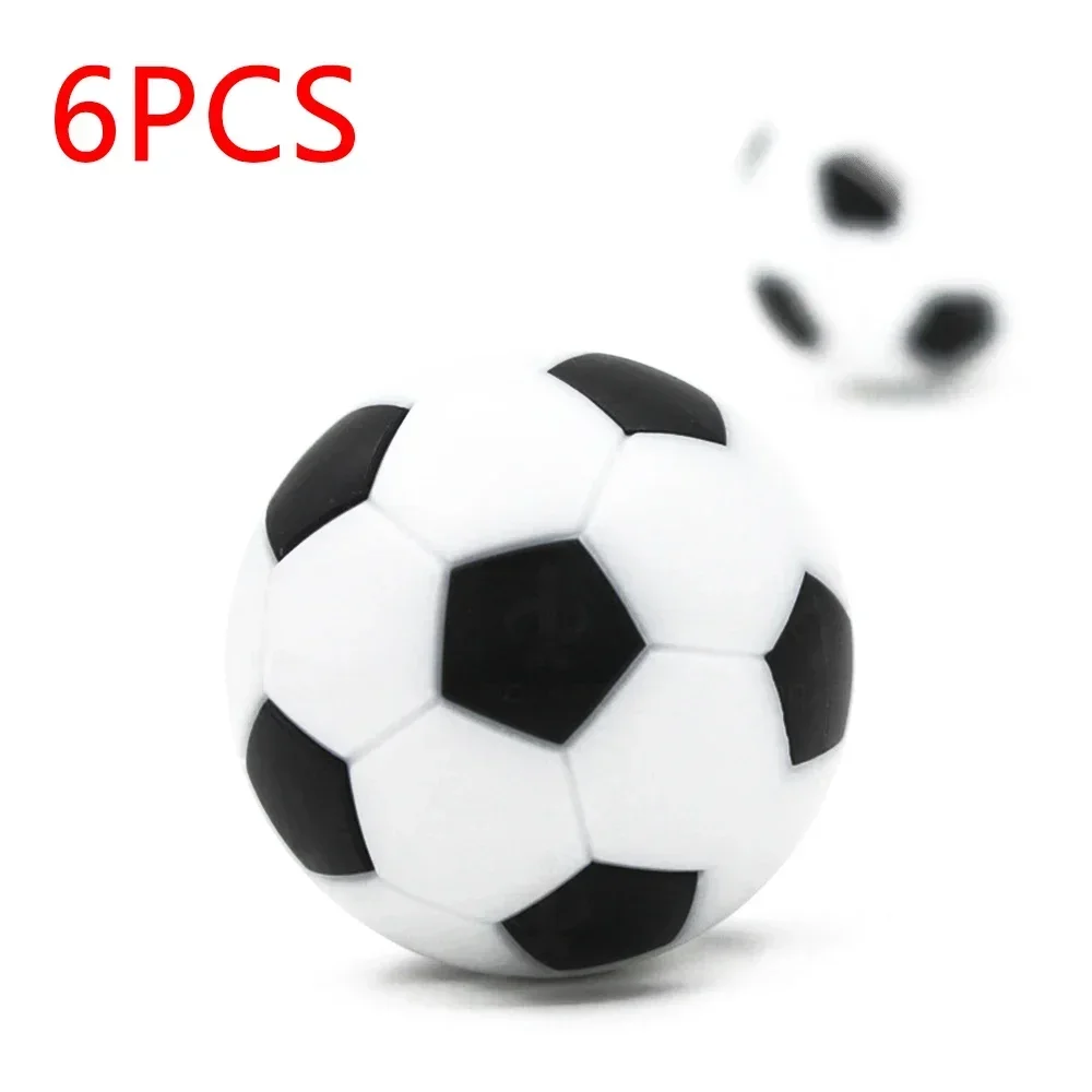 6pcs Table Balls 32mm 36mm Mini Foosball Spare Soccer Indoor Games Fussball Flexible Trained Relaxed Kids Child Children