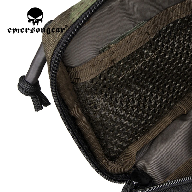 Emersongear, тактическая поясная сумка для мусора, многофункциональная сумка для хранения, карман для инструментов, охота, пеший туризм, уличный нейлон Milsim Sport