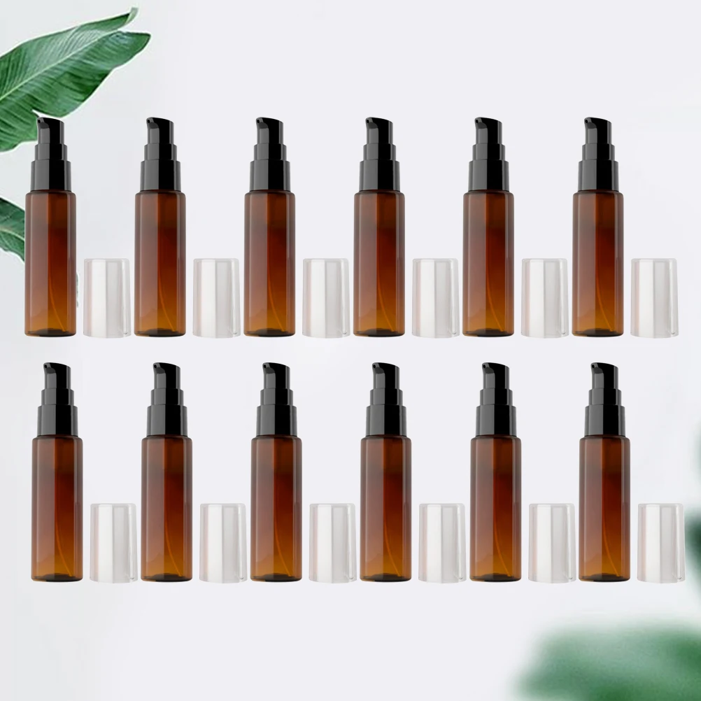 

12 PCS Makeup Holder Portable Packaging Bottle Clean Lotion Hand Soap Dispenser Empty Liquid Small Travel