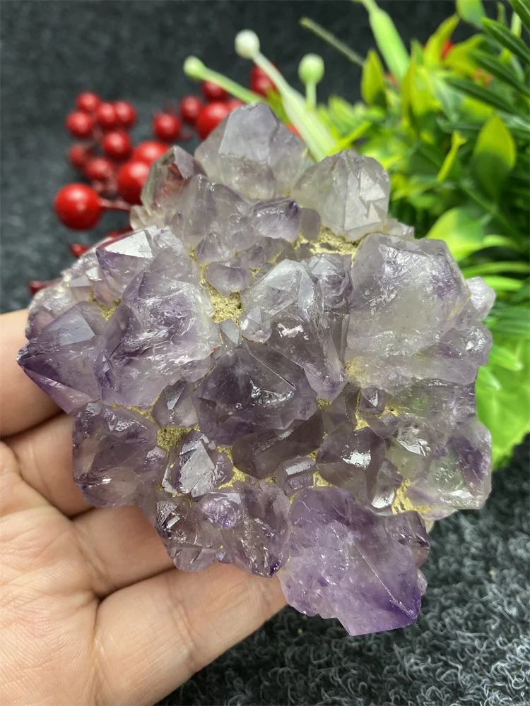 

Natural Amethyst Irregular Ore Specimen Crystals Reiki Healing Stone For Room Decor Home Decoration Aquarium Witchcraft