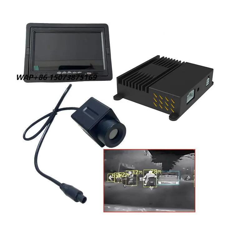 IP67 Waterproof Avoid Obstacles Vision System Driving Imaging Thermal Infrared Auto Car Night Vision Thermal for Cars