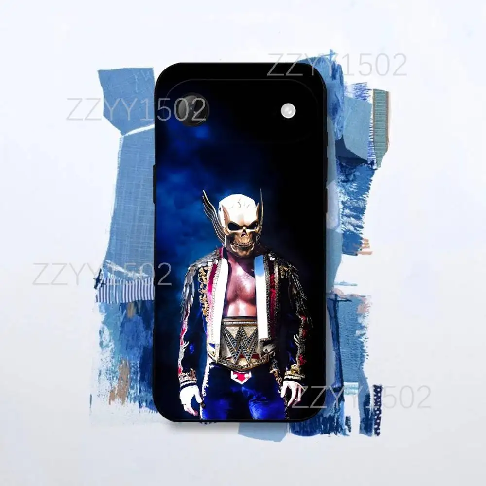 حافظة هاتف C-Cody Rhodes AMERICAN Nightmare لهاتف iPhone 17,16,15,14,13,12,Pro,Max,Plus,E,SE4,Air,Mini Black Funda Shell #4