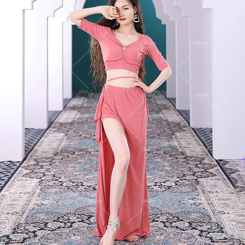 

Belly Dance Long Skirt Set Luxury Clothes Modern Dance Suit Sexy Women Bellydance Costume Deguisement Femmes Carnaval Bauchtanz