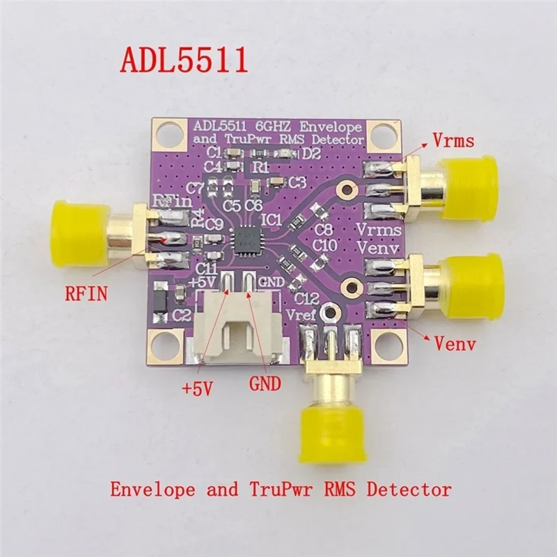 

-A99Z ADL5511 6Ghz AM Demodulator Detector Effective Value RF Signal Detection High Precision