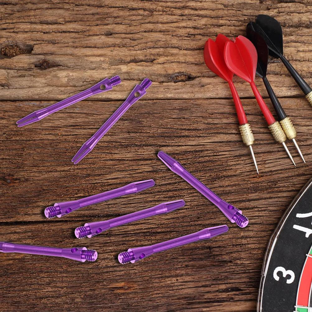 Arbres de fléchettes de remplacement, 12 pièces, tiges filetées en alliage d'aluminium pour pointe en acier, léger, résistant à l'usure, jeu Portable robuste