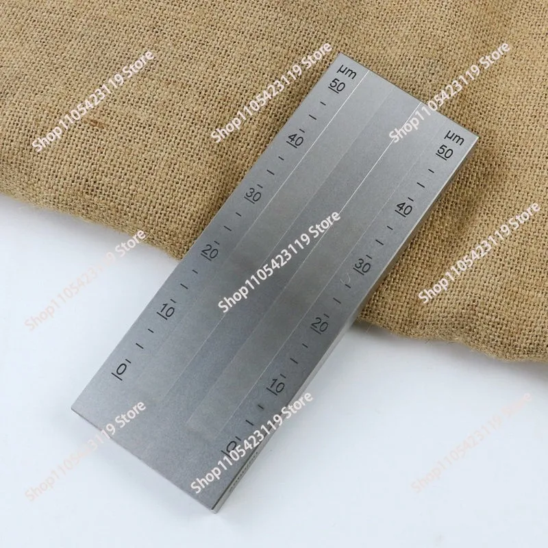 301 type scraper fineness meter fineness plate coating particle fineness Hagemann  meter