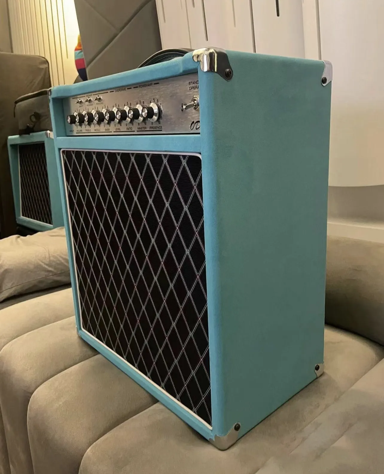 Custom Dumble Clone Tone Overdrive Reverb Special Combo ODR 20W in Red Blue White Tolex 1*12 Celestion V30 Speaker Accept OEM