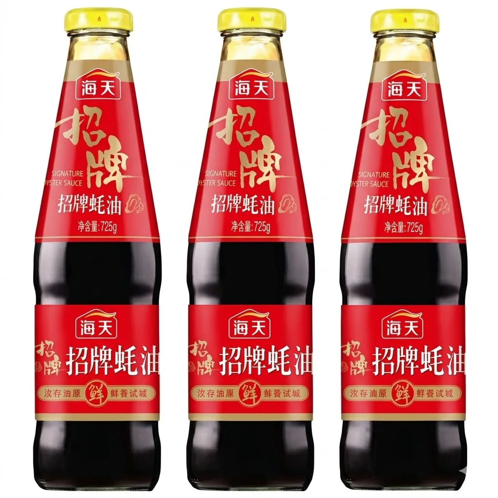 海天 オイスターソース（招牌蚝油）3本