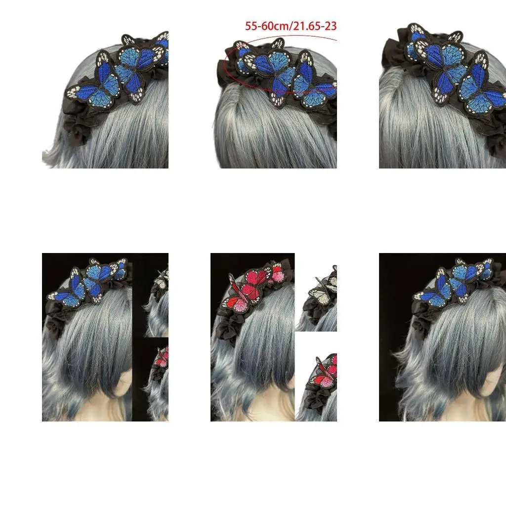 

39BB Bowknot Decoration Headwear Minimalists Styling Hair Hoop Halloween Headgear Suitable for Children and Adults