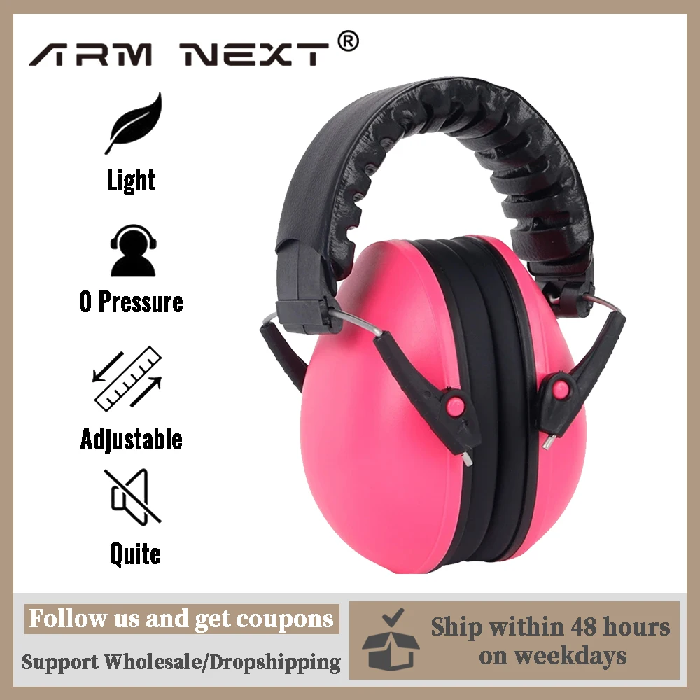 

Soundproof Baby Earmuff Noise Proof Children Sleep Ear Defenders Boys Girls Anti-Noise Headphone Protective Earmuff For Kid