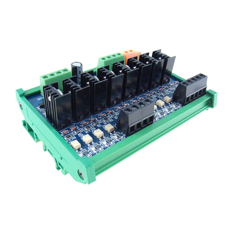 2-24 Road 6 8 10 Transistor PLC DC amplifier board solid state optocoupler optical isolation expansion io output