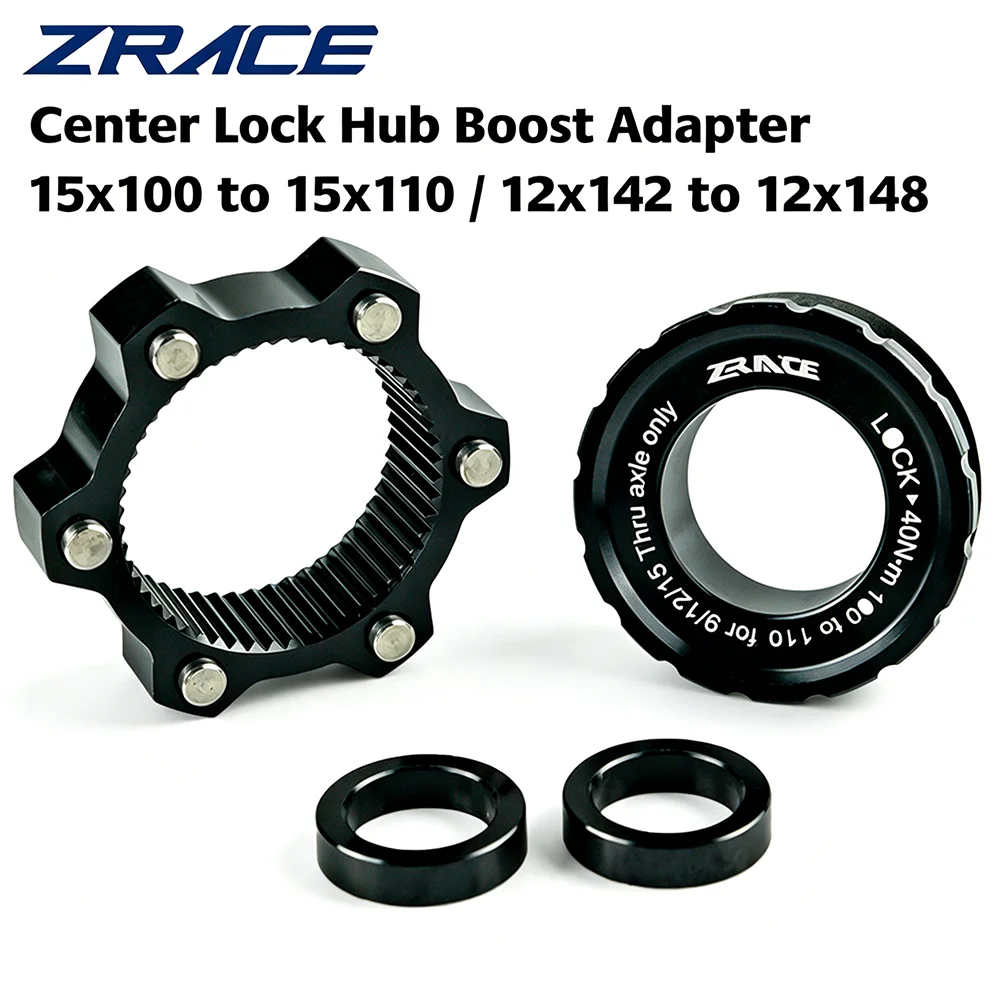 ZRACE Center Lock Hub Boost Adapter 15x100 to 15x110