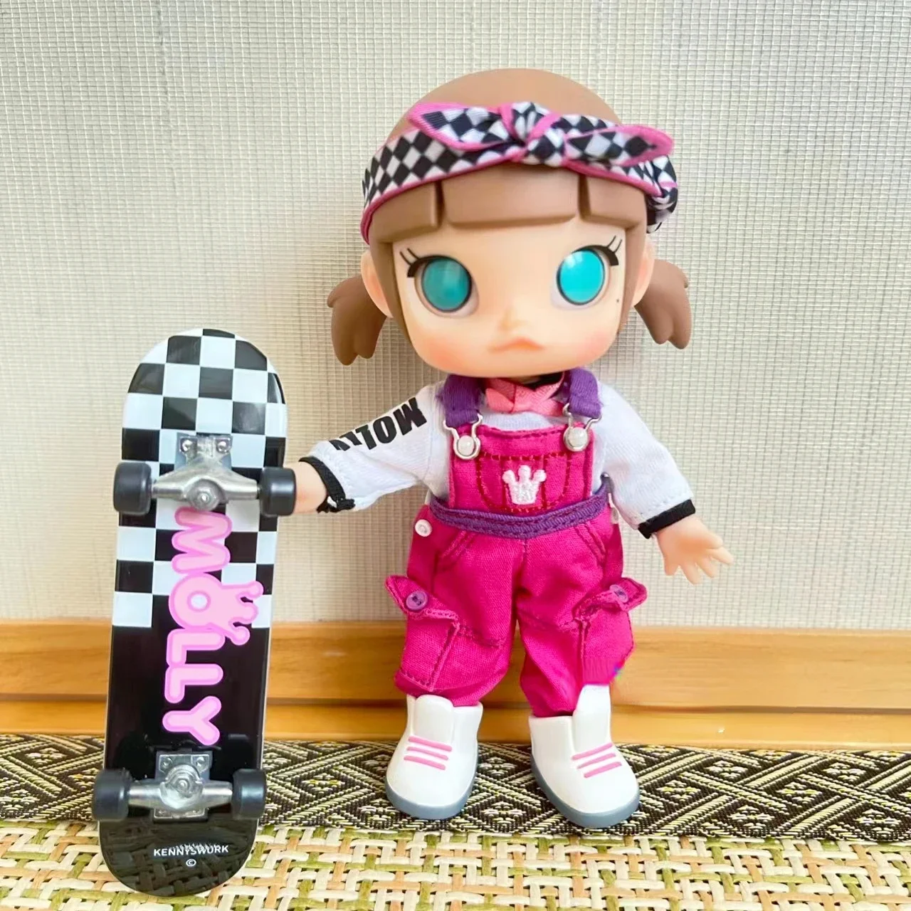 

Whole New Set Molly Blyth Skating BJD Doll Skateboard Sliding Anime Doll Joint Body Toys Girl Gift Customized Action Figure