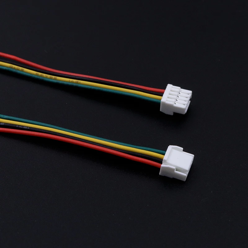 5/10PCS GH 1.25 2p 3p 4p 5p 6p 7P 8P  Female Connector With Wire 15cm Cable  GH1.25 Single Double Connector 28AWG