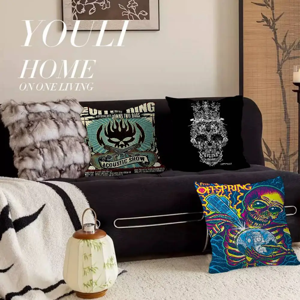 T-The O-Offspring Cushion Cover Inches Farmhouse Decor Home Throw Pillow Covers for Couch Decorations