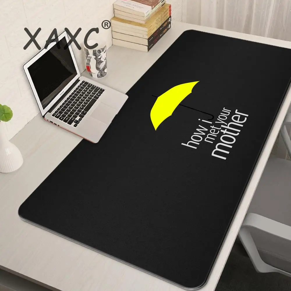 

How I Met Your Mother Mouse Pad Mouse Pad Desk Cute HD Desk Pad Extended Gaming Keyboard Mats Large XXL Gamer Mousepad 90x40