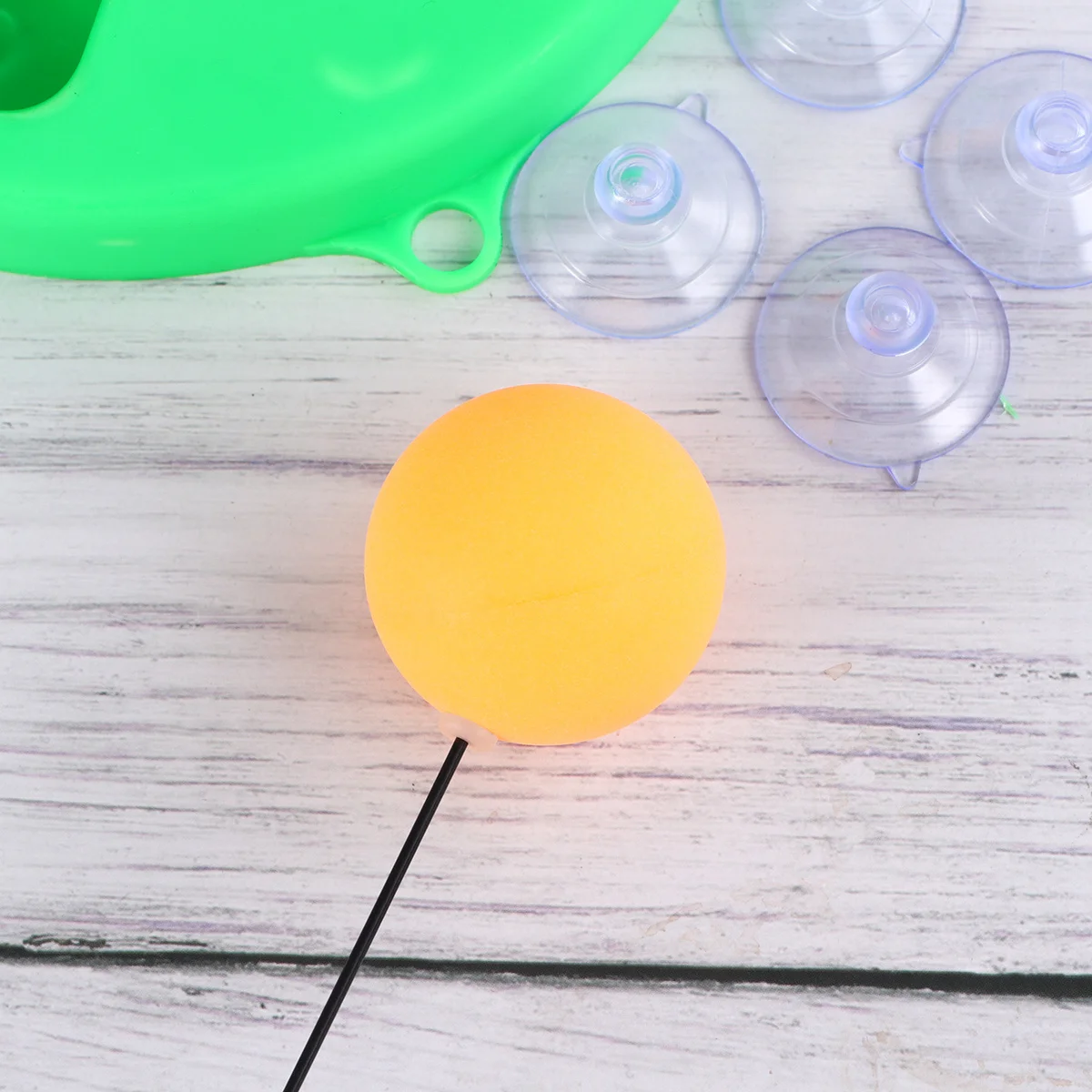 

1Set Table Tennis Training Device Elastic Outdoor Sports Equipment Green for Kids Boys Girls Educational Plaything