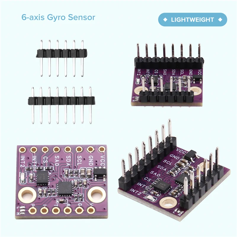 B04C-ICM-45686 ICM-42688 BMI323 6-Axis Acceleration Gyroscope Sensor Module 601N1 BMI323
