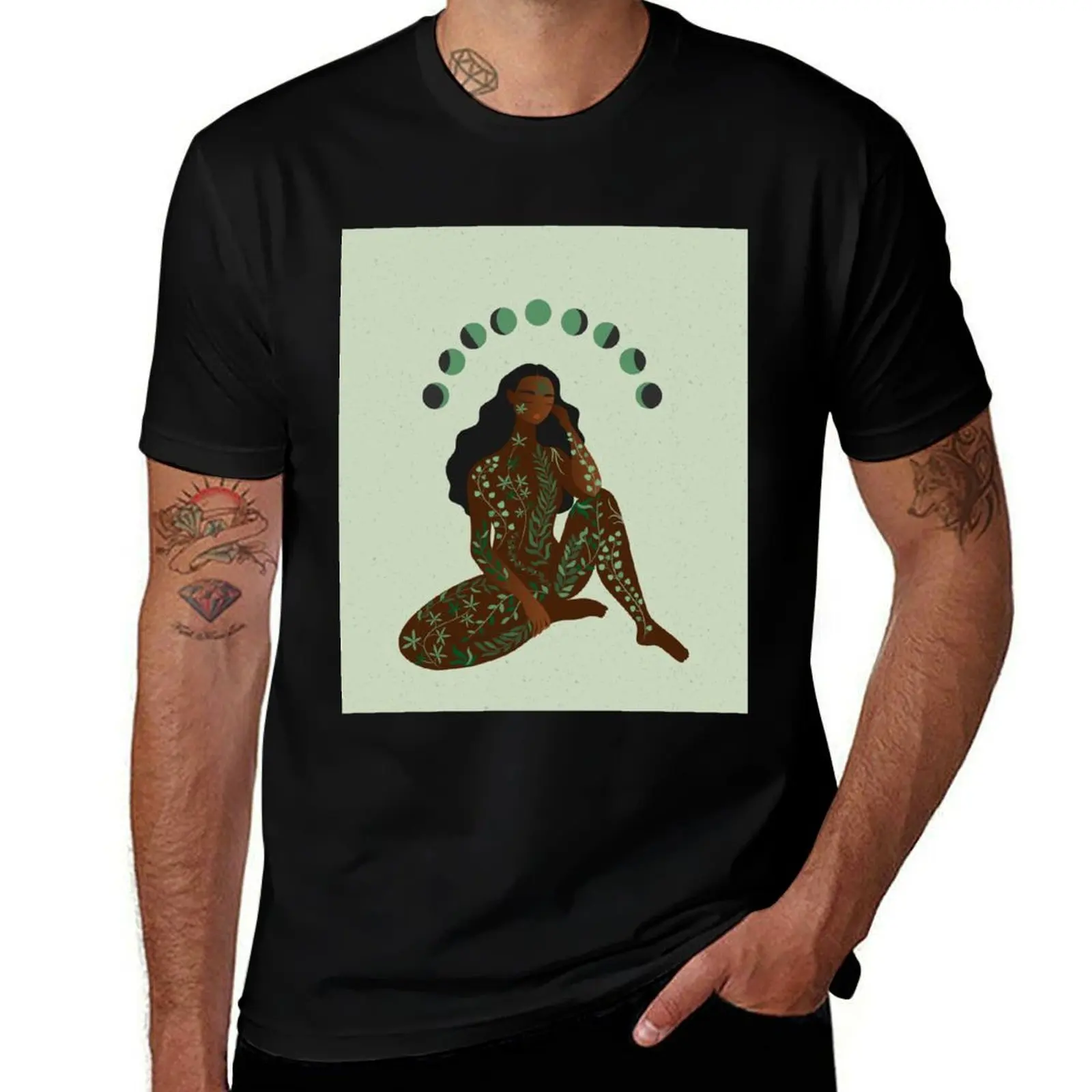 

green phases T-Shirt Plus Size Loose Fit T-Shirt