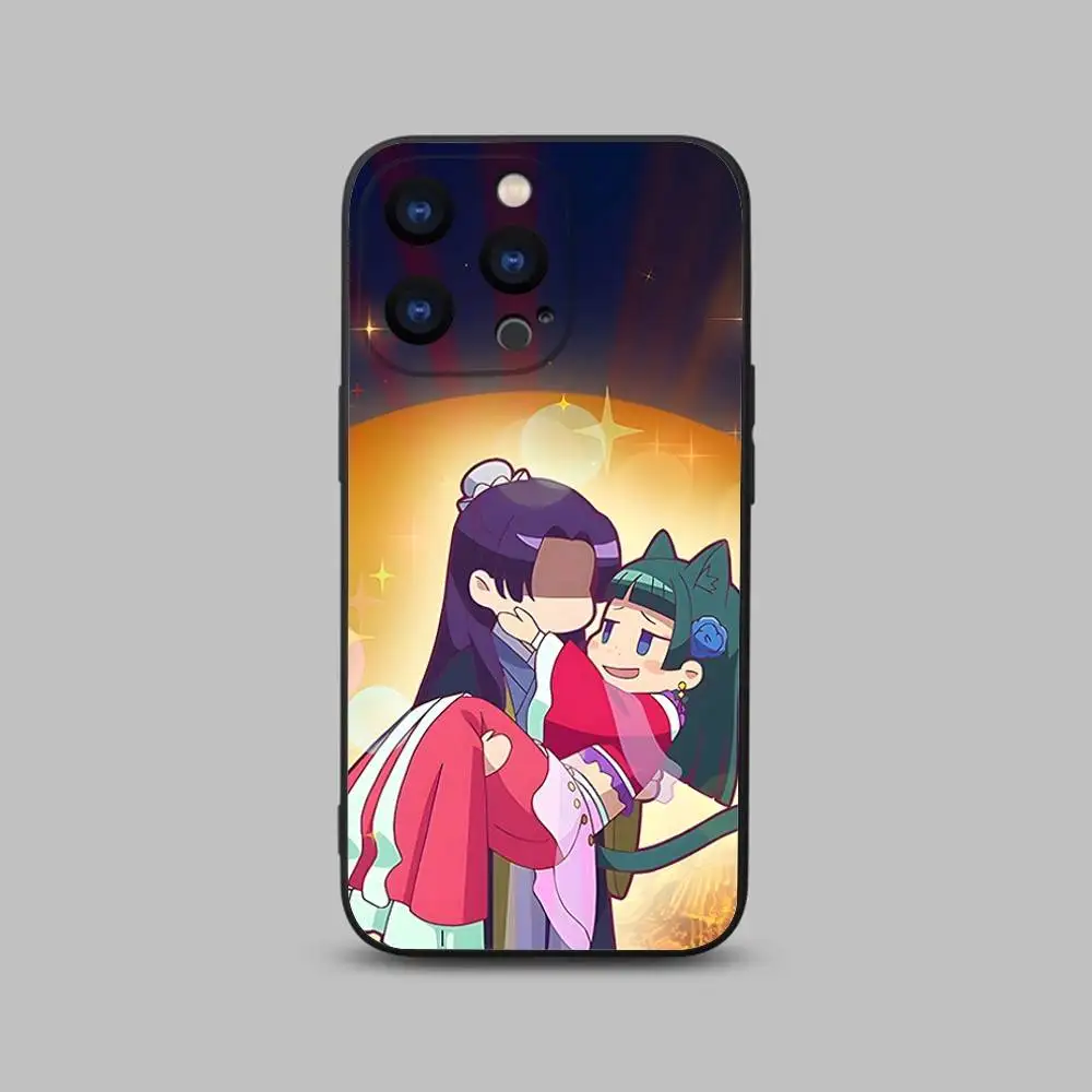 حافظة هاتف Apothecary Cute D-Diaries لهاتف iPhone 17,16,15,14,13,12,11,Pro,Max,Plus,X,XS,SE4,E,Mini,Soft Black Case