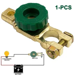 Universal Car Battery Switch Quick Cut-off Switch Battery Disconnect Isolator Switch Battery Auto Accessories for Boat Marine