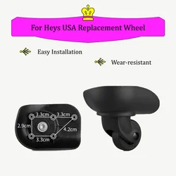 Suitable for Heys USA Suitcase Wheel Luggage Accessories Boarding Case Universal Wheel Accessories Set Replacement And Repair