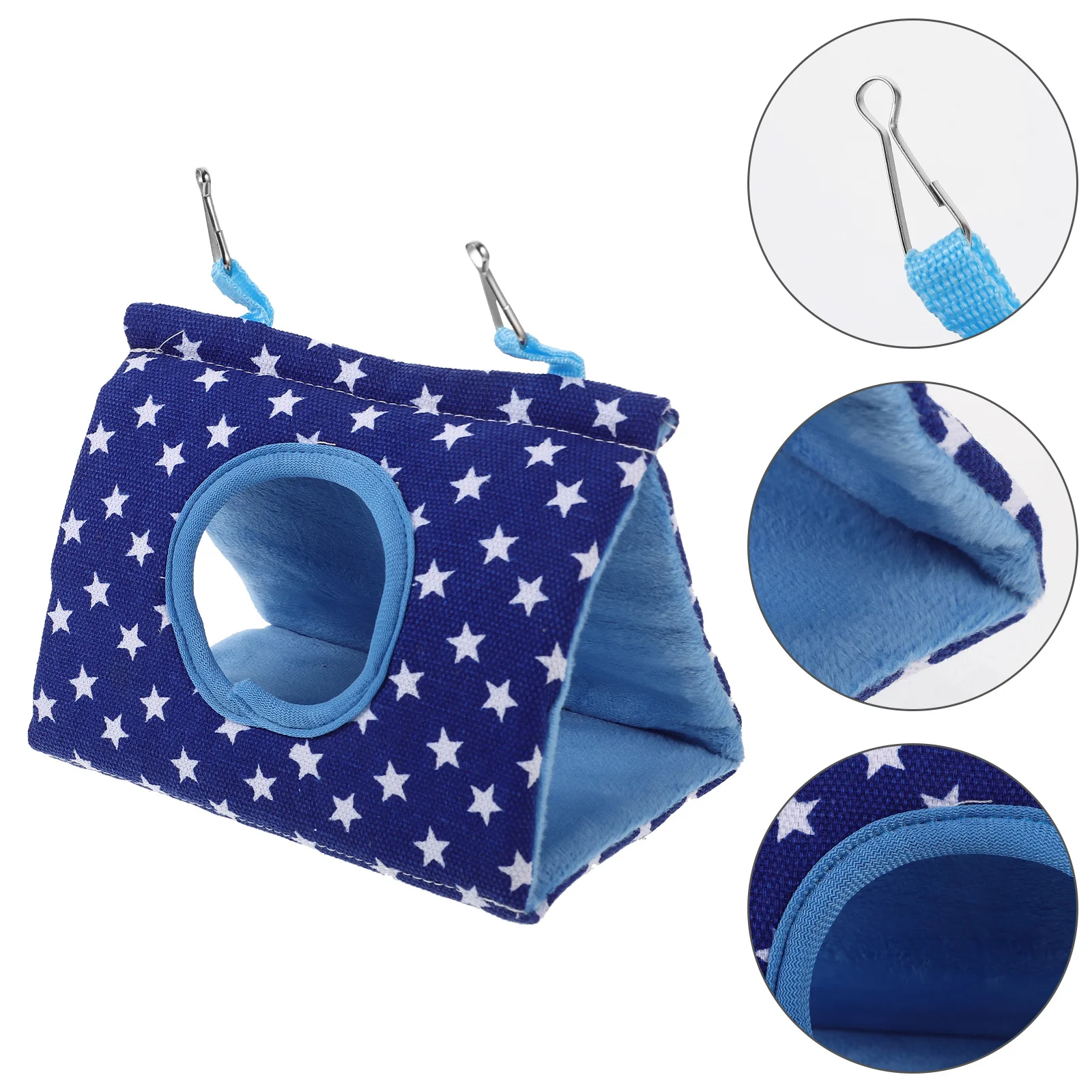 

Parrot Cage Hammock Hanging Bird Bed Wear-Resistant Nest For Small Pets Canary Cockatiel Parakeet Winter Sleeping Tent