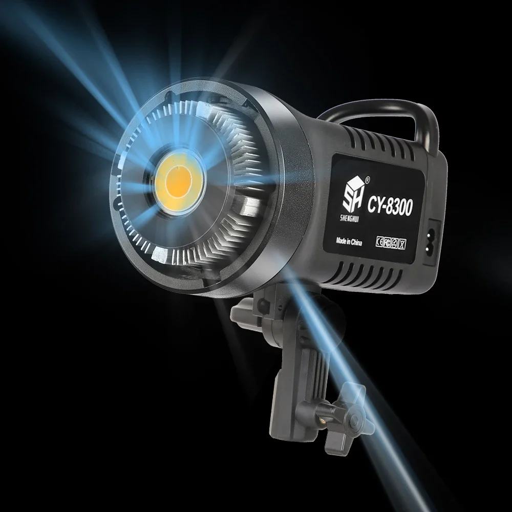 100 W Fotografie LED Video Licht Tageslicht-Ausgeglichenene Sonnenlampe für Porträt Flash Studio Zubehör Youtube Live