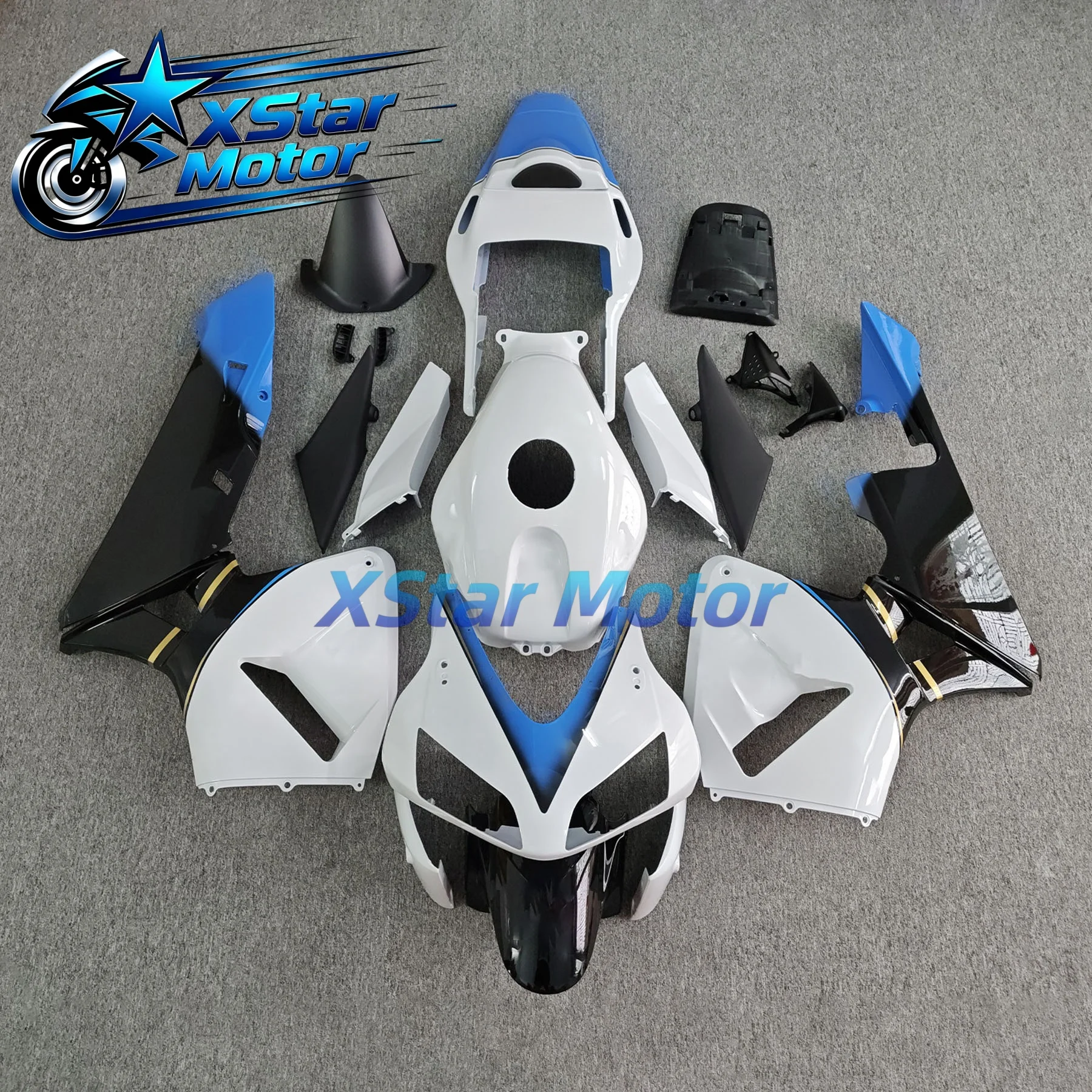 For HONDA CBR600RR CBR 600RR CBR 600 RR F5 2003 - 2004 Motorcycle Fairing Kit ABS Injection Molding Red Black Bodywork Set 3