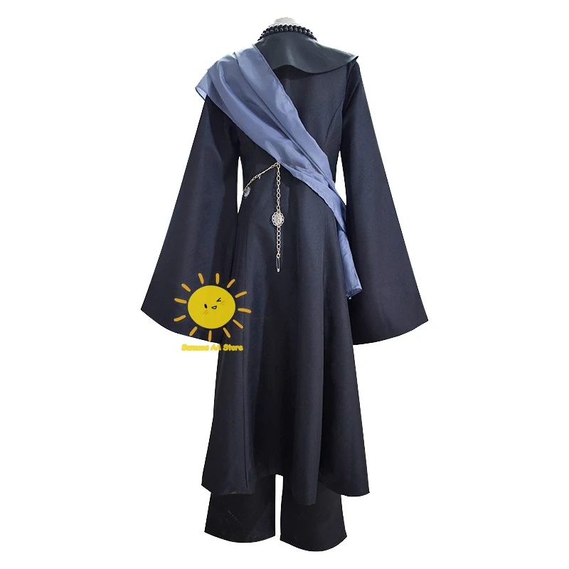 Under Taker Black Butler Cosplay Costumes, Anime Cosplay Costumes, Écharpe, Perles de Prière, ixd'Halloween, Hommes Adultes