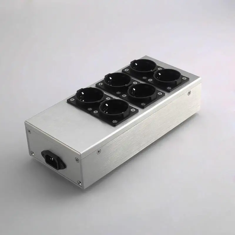 

Новый AE06 HIFI DIY фильтр питания европейского стандарта 6-значный очиститель мощности ЕС